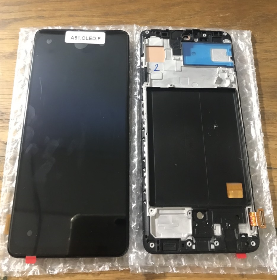 MÀN HÌNH SAMSUNG A51 (A515, A51 2020) ZIN OLED CÓ KHUNG PHÔI TO