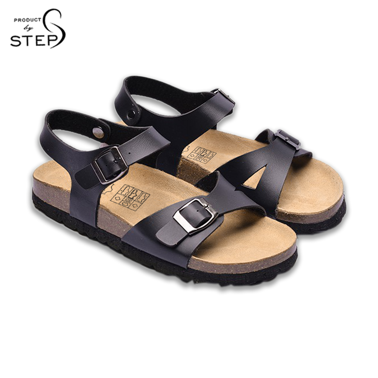[Sandal] Giày đế trấu Giả da quai bản (Size 35-40)