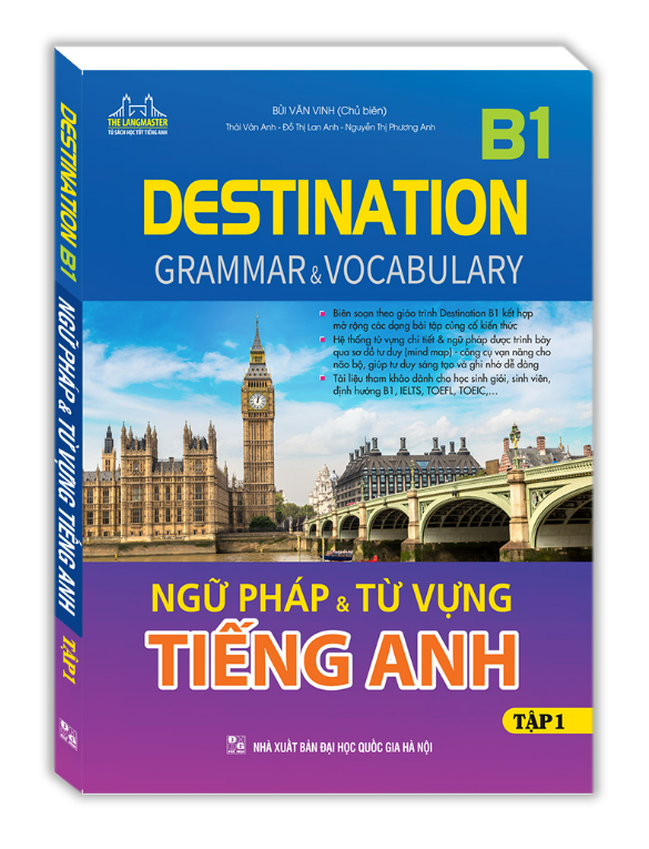 Sách - destination b1 - ngữ pháp và từ vựng tiếng anh tập 1