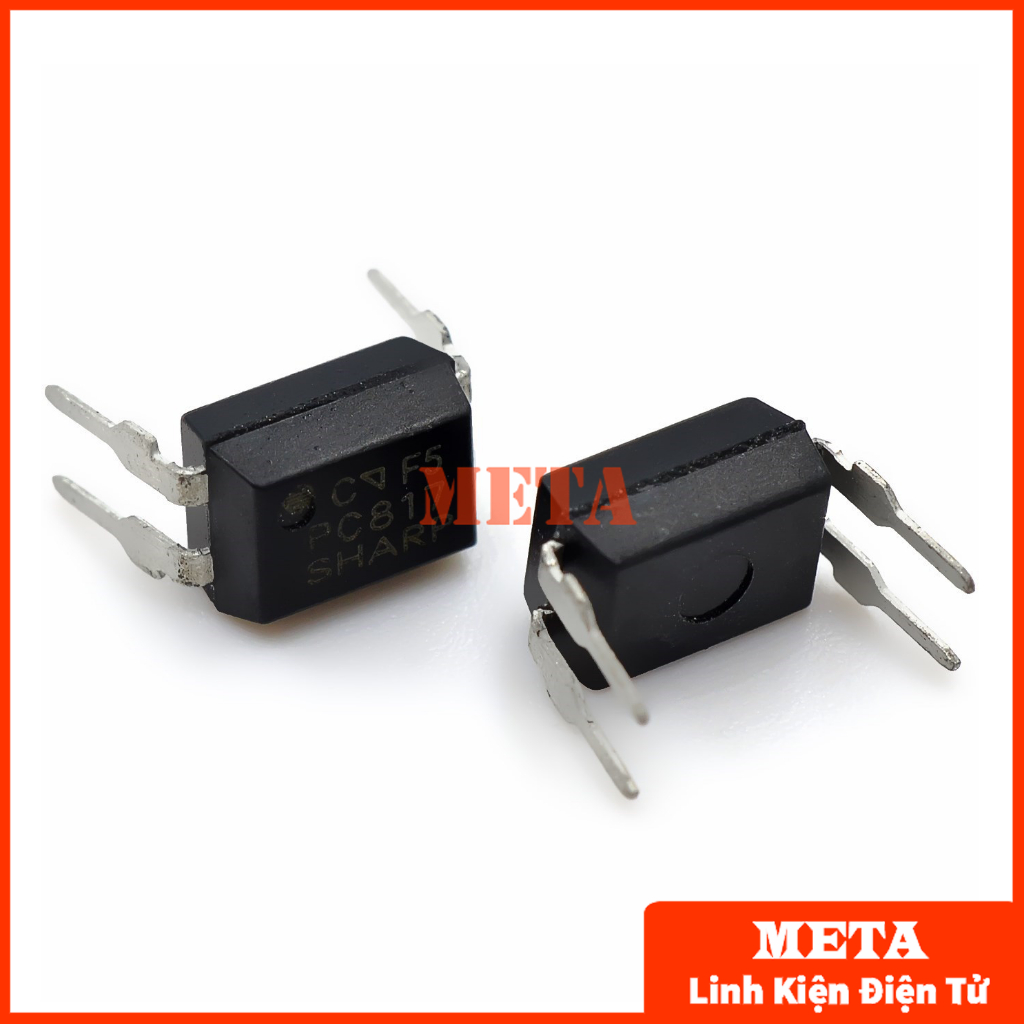 Opto PC817 Dip4 - IC Cách Ly Quang Chân Cắm/Chân Dán