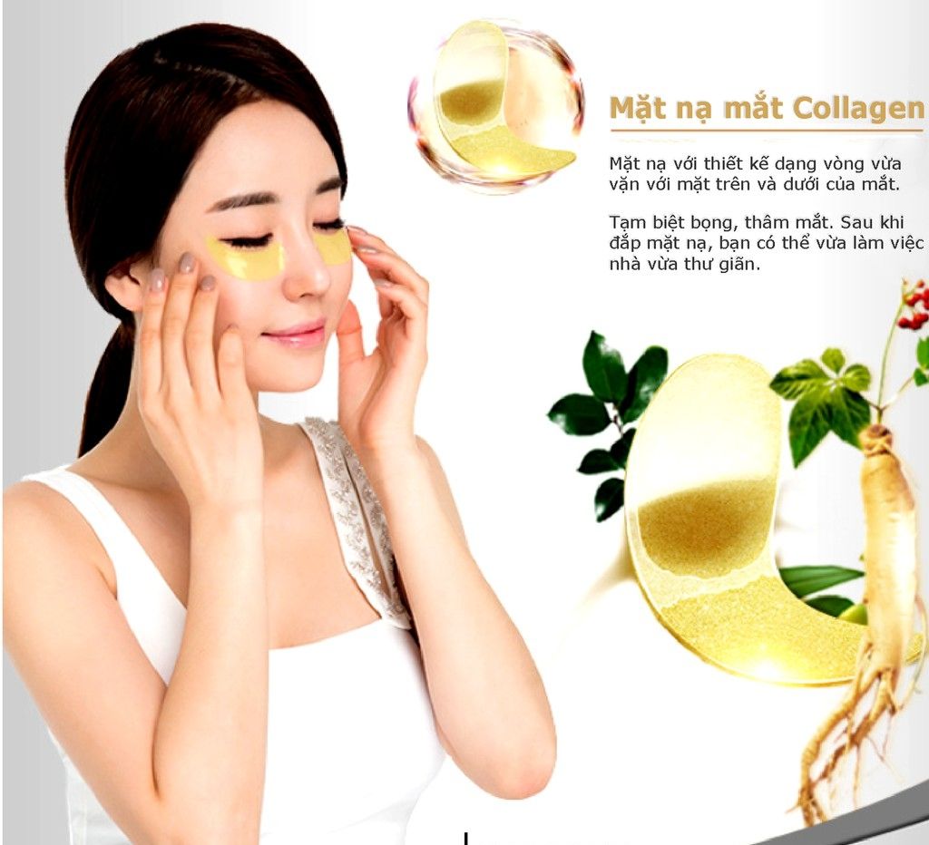 COMBO 10 cặp mặt nạ mắt Collagen cho mắt thâm (MỚI)