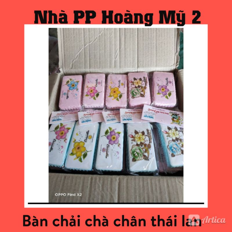 Bàn chải chà chân thái lan siêu mịn và mềm