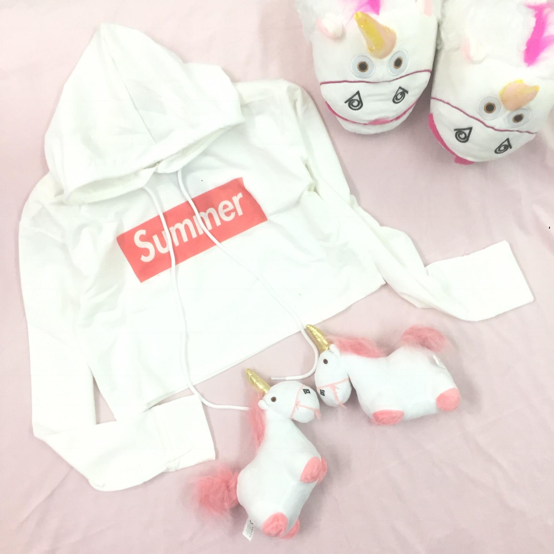 Hoodie croptop (38-55kg). Có ảnh thật