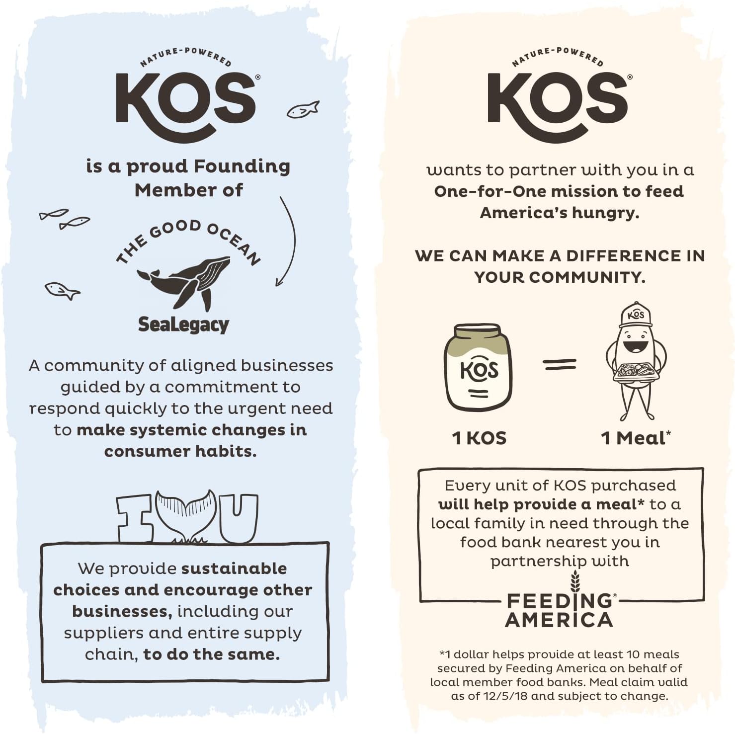 Bột KOS Chocolate Peanut Butter Protein Powder 390g