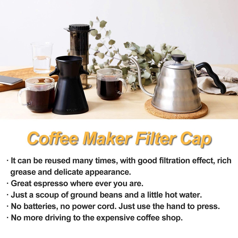 2PCS Replacement Filter Cap Fits for the AeroPress Coffee and Espresso Maker