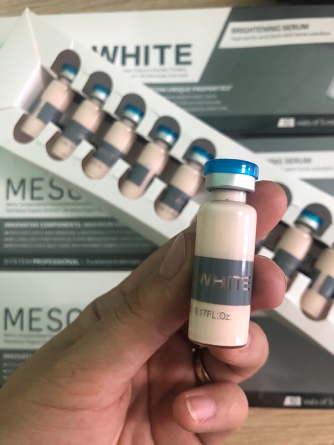 LẺ 1 LỌ CẤY PHẤN MESO WHITE TRẮNG DA HÀN QUỐC