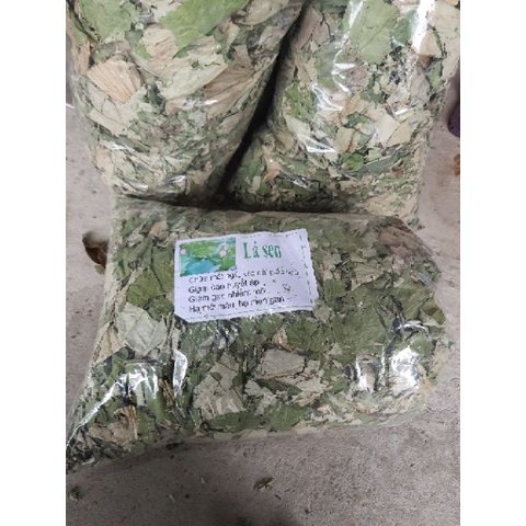 1kg Lá sen khô thơm.xanh