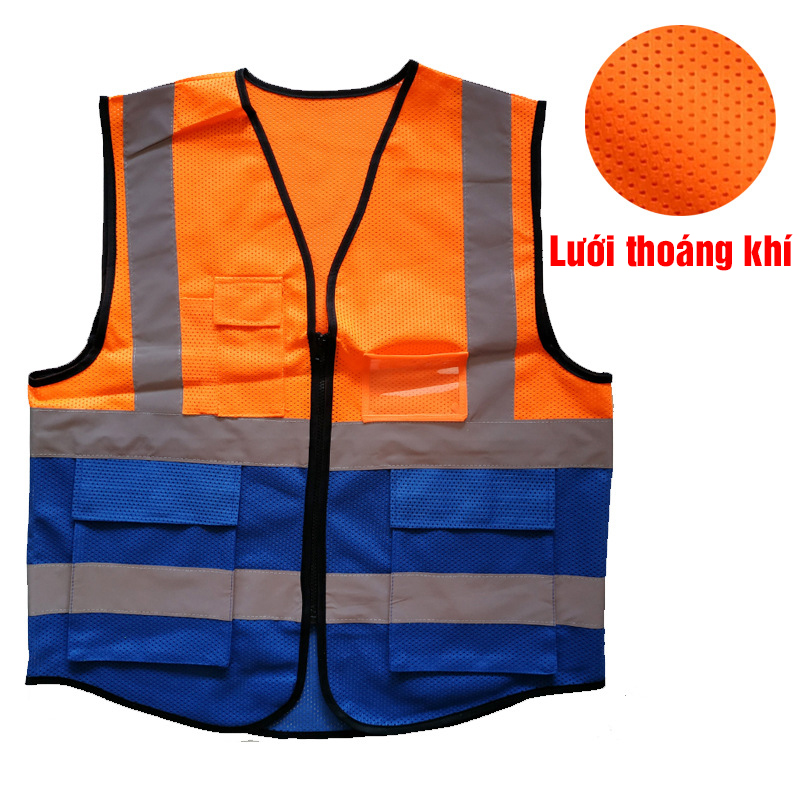 Áo phản quang bảo hộ công trình giá rẻ