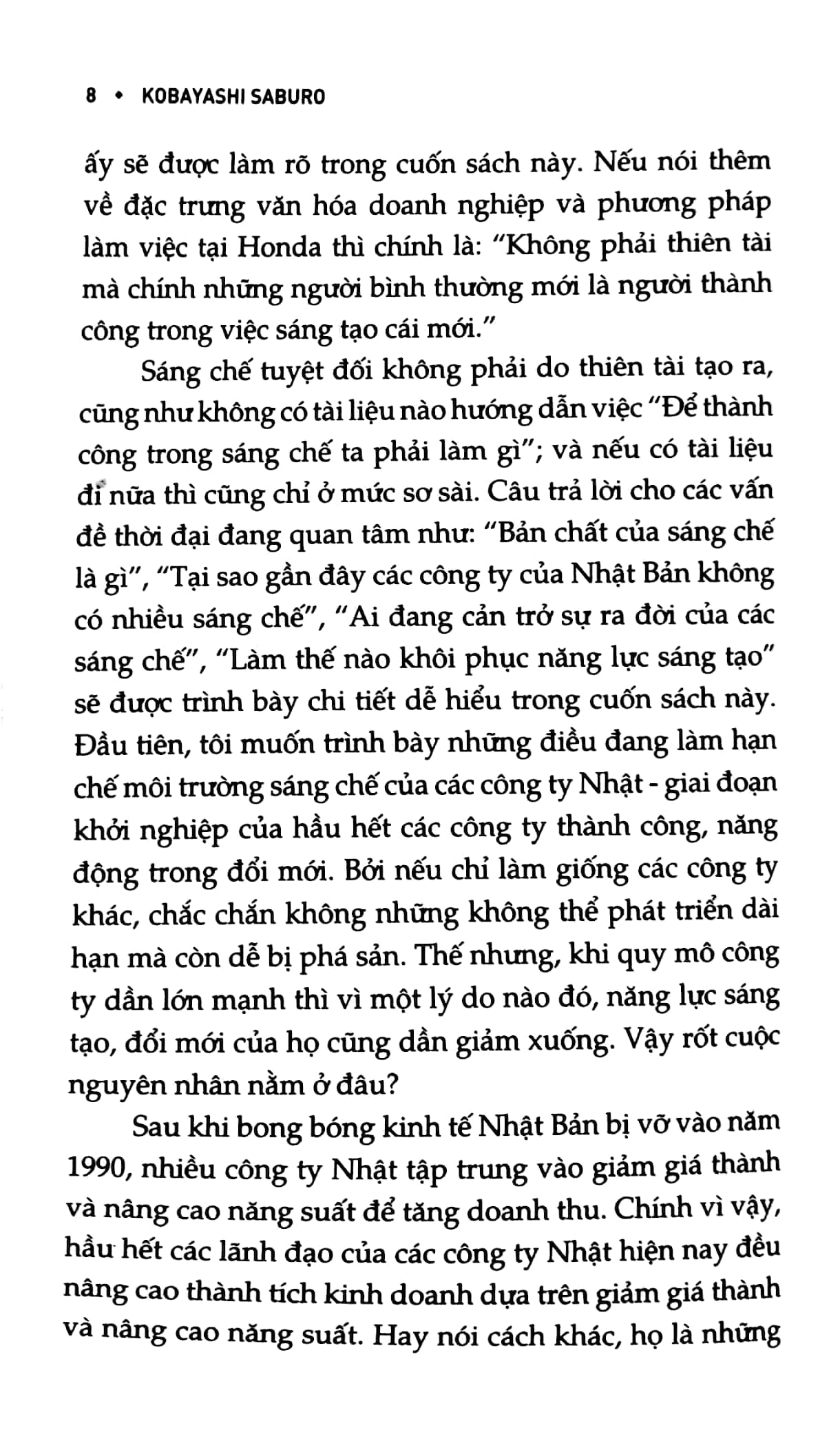 Fahasa - Bí Mật Sáng Chế Honda