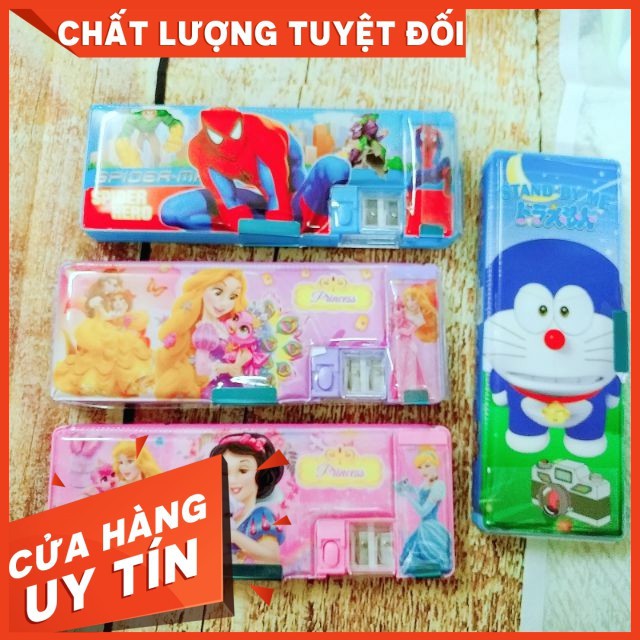 Hộp đựng bút đa năng nắp hít nam châm loại to 8100