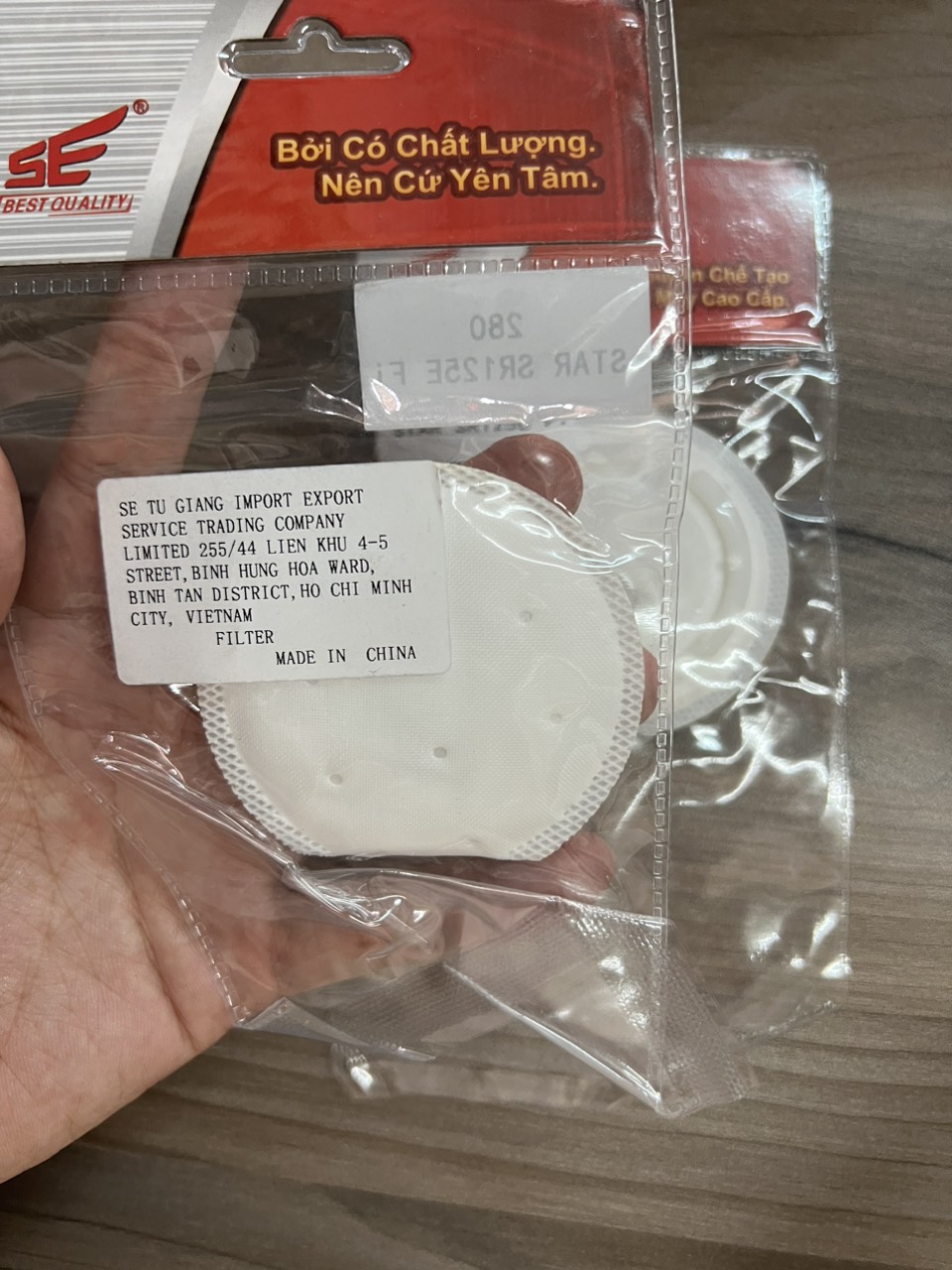 LƯỚI LỌC XĂNG XE SYM STAR SR 125 FI