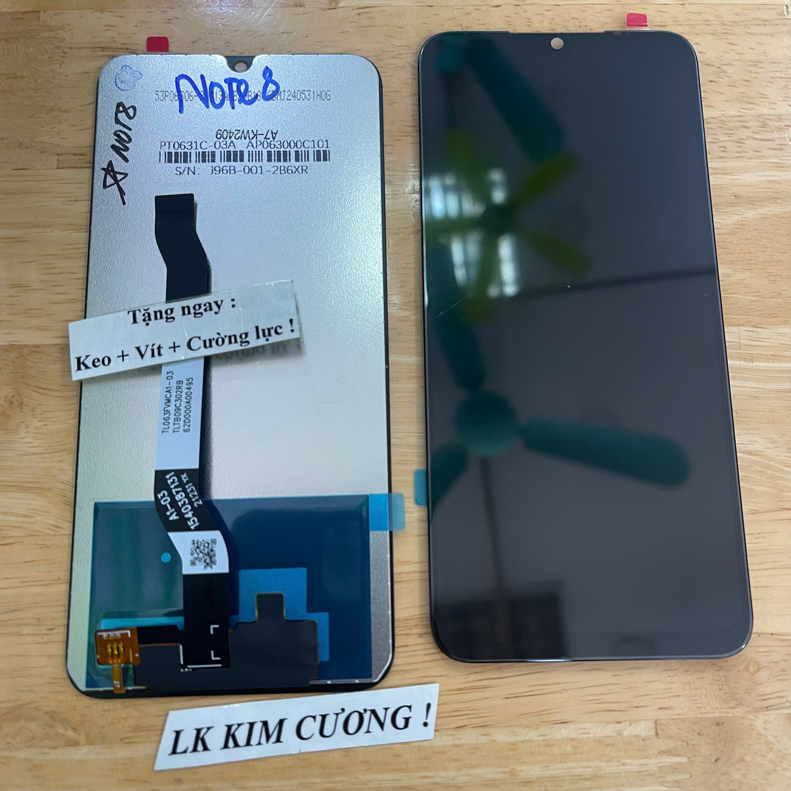 Màn hình thay thế xiaomi redmi note 8