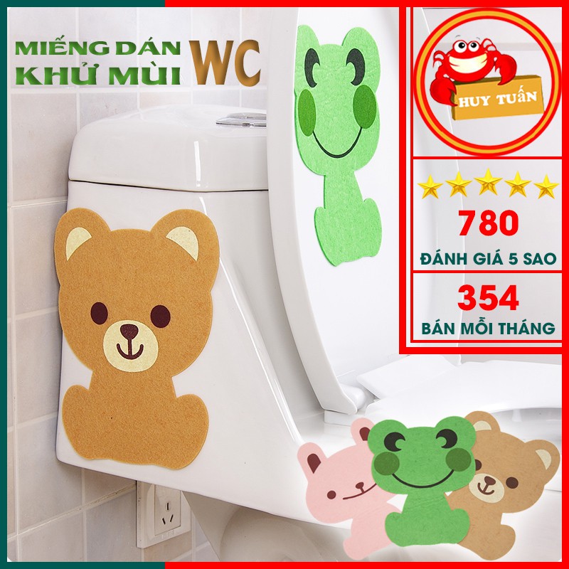 Miếng dán khử mùi bồn cầu