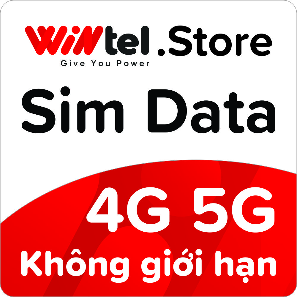 Sim Wintel WIN60 không giới hạn dung lượng data 4G 5G