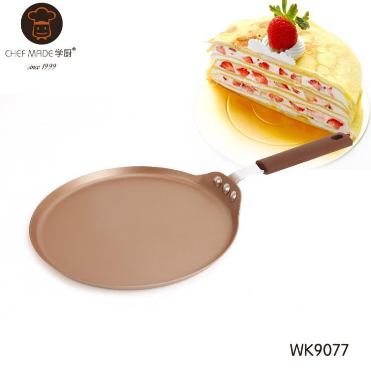 Chefmade Chef Made Siêu Không Dính Bánh Mỏng Chảo Rán Pancake Bánh Trứng Bánh Rán Trái Cây Chảo Chiên 23 Cm