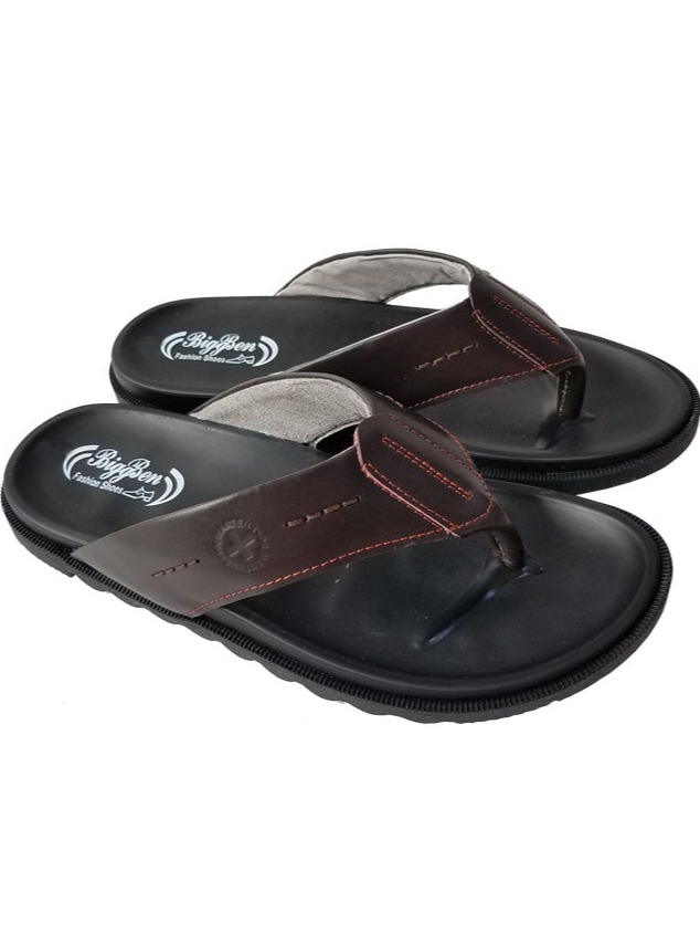 Dép Xỏ Ngón Nam Da Bò BIGBEN DK35