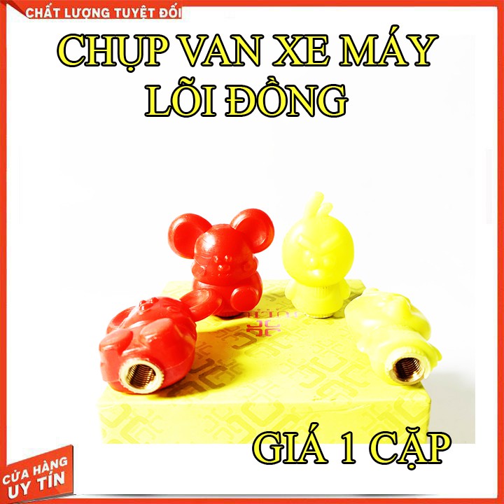 ✅ chụp chân van xe máy – oto lõi đồng ✅