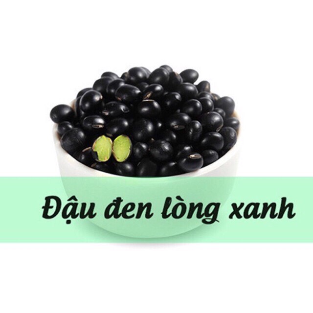 1Kg Đậu Đen Lòng Xanh Rang Sẵn - Dùng Pha Trà