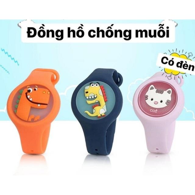 VÒNG TAY ĐUỔI MUỖI CÓ ĐÈN CHO BÉ