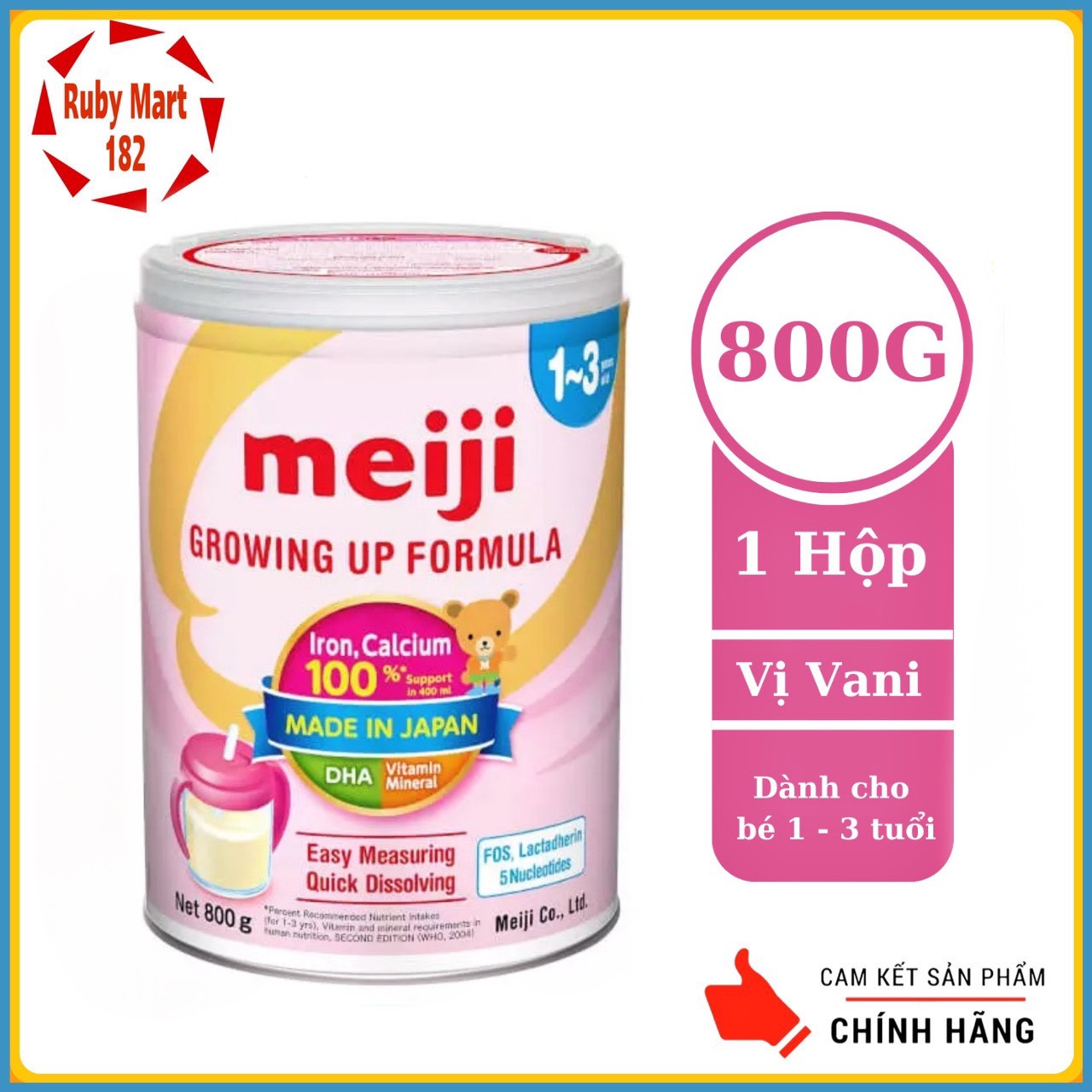 Sữa meiji nhập khẩu lon số 1 lon 800g
