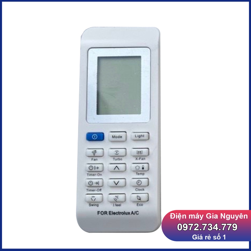 Điều khiển điều hòa Electrolux các đời