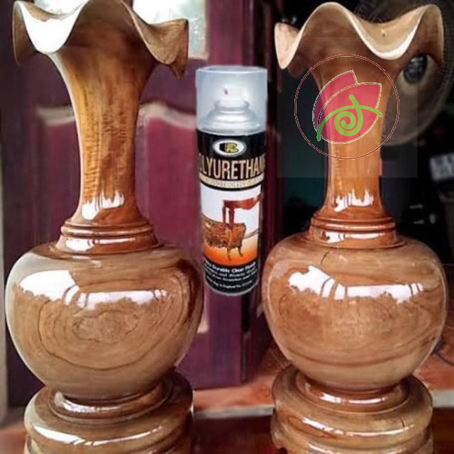 Sơn xịt bóng gỗ PU POLYURETHANE- Trong , Bóng mờ