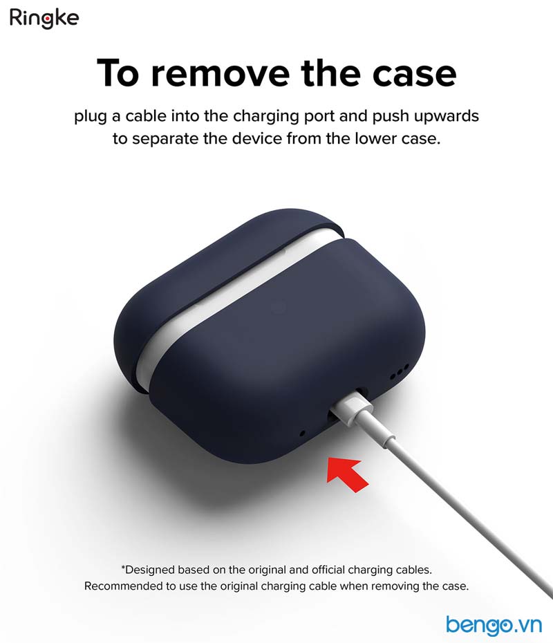 Vỏ Ốp AirPods Pro 2 RINGKE Silicone