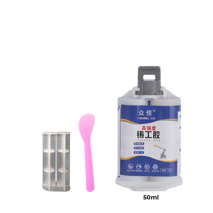Keo hàn sắt thép kim loại, keo dán kim loại, gỗ, nhựa siêu cứng chịu nhiệt 200 độ c - tuýp 100ml