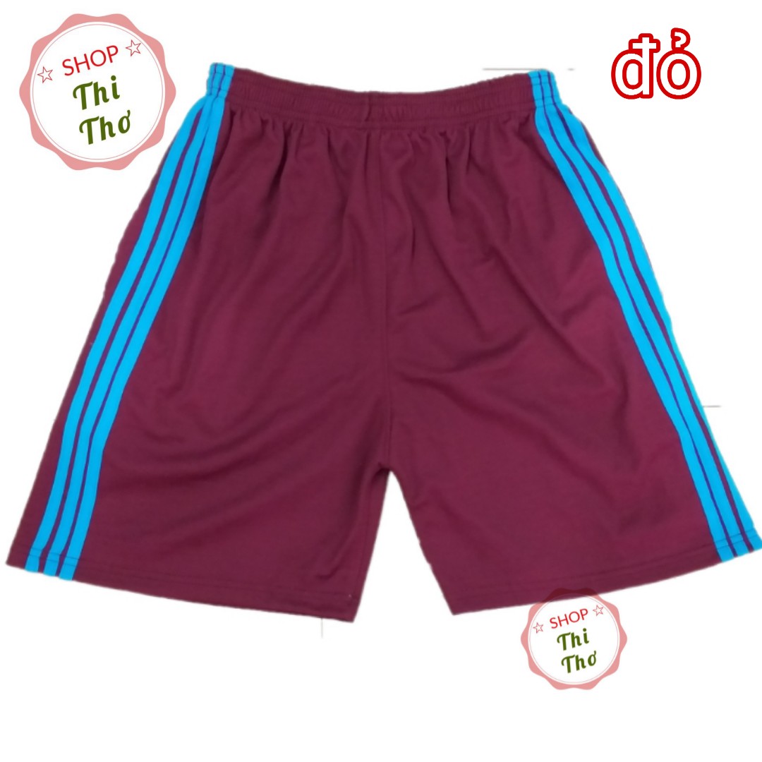 combo 4 quần đùi thun thể thao nam