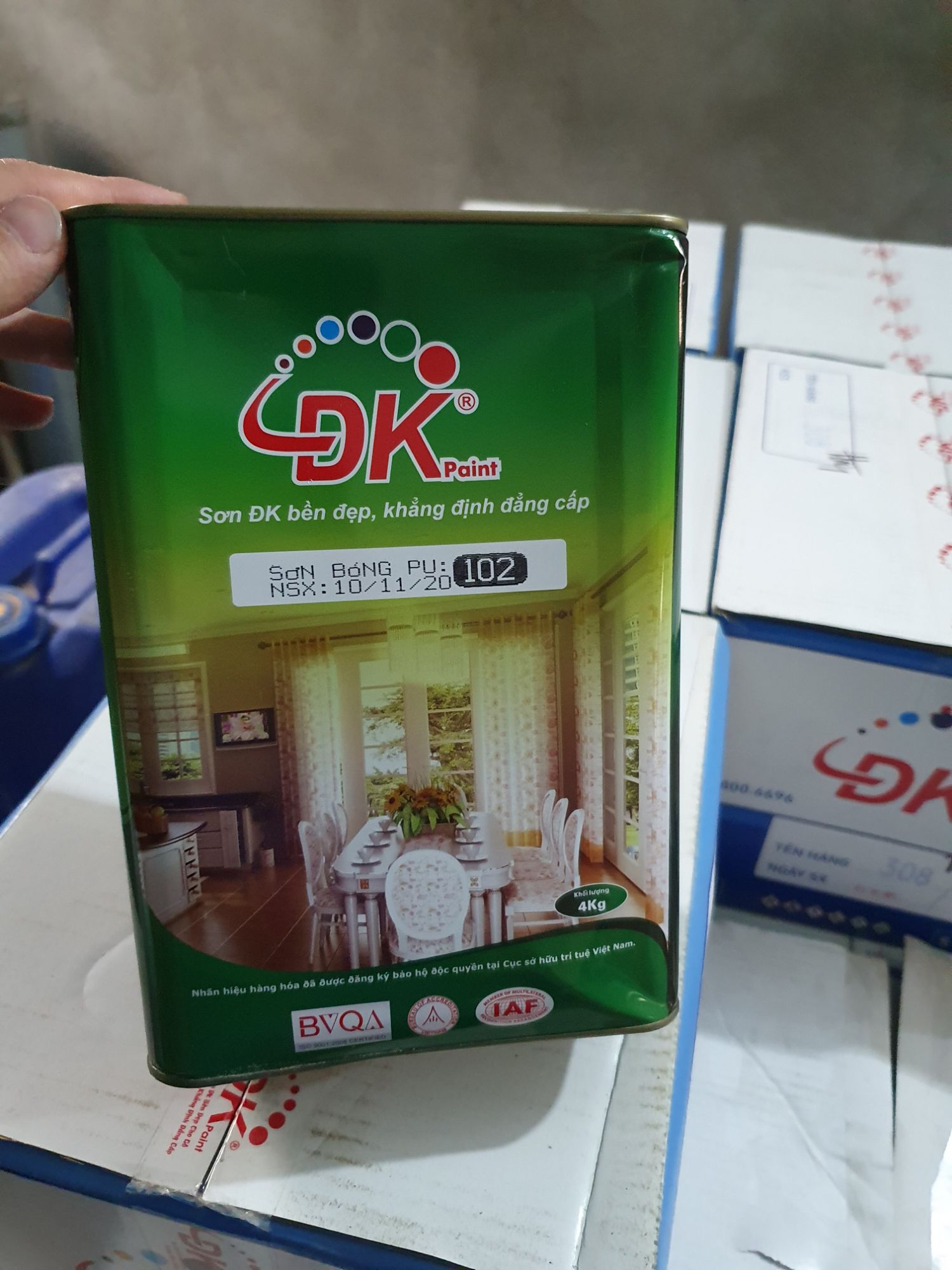 Bóng pu đại kiều 102 loại 4kg