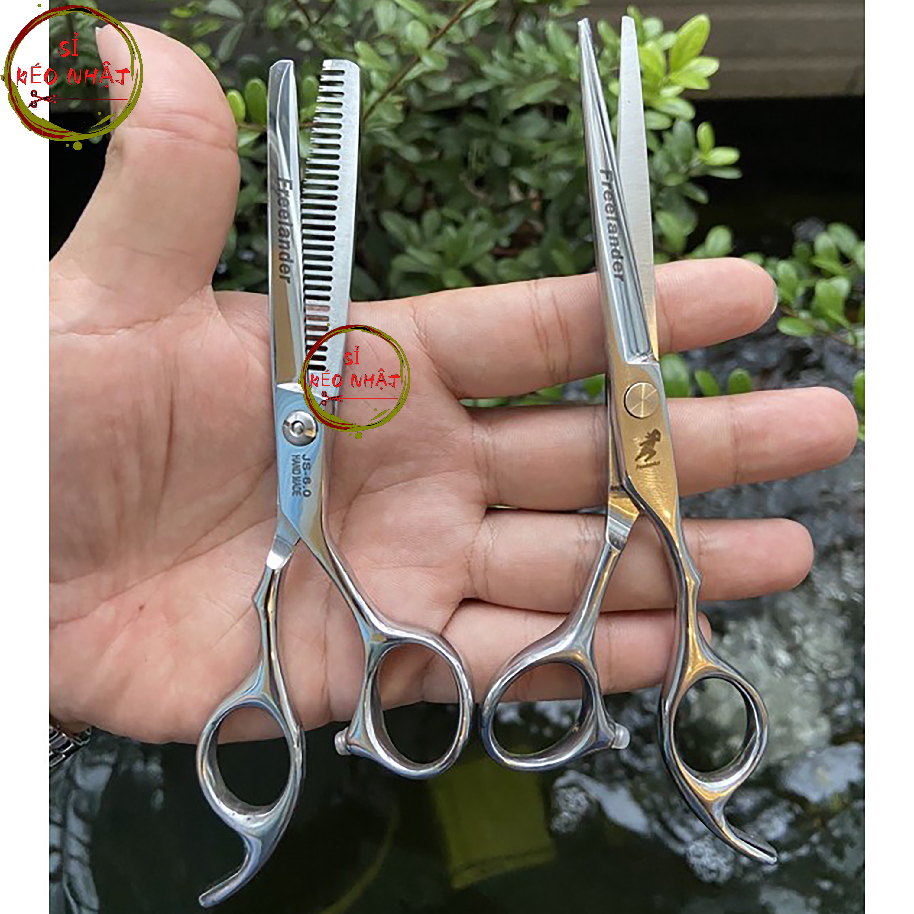 Kéo cắt tóc Nhật Bản cao cấp Freenlander MST01[Mua bộ kéo tặng kèm bao da + lượt]