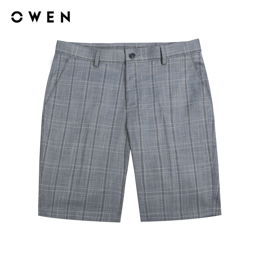 OWEN - Quần short SW231234 Trendy Ghi