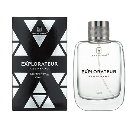Nước hoa Nam Laura Sunshine Nhật Kim Anh Explorateur Laura Paris No4 100ml hương thơm chuẩn Pháp lưu hương đến 24 giờ - Helena Cosmetics
