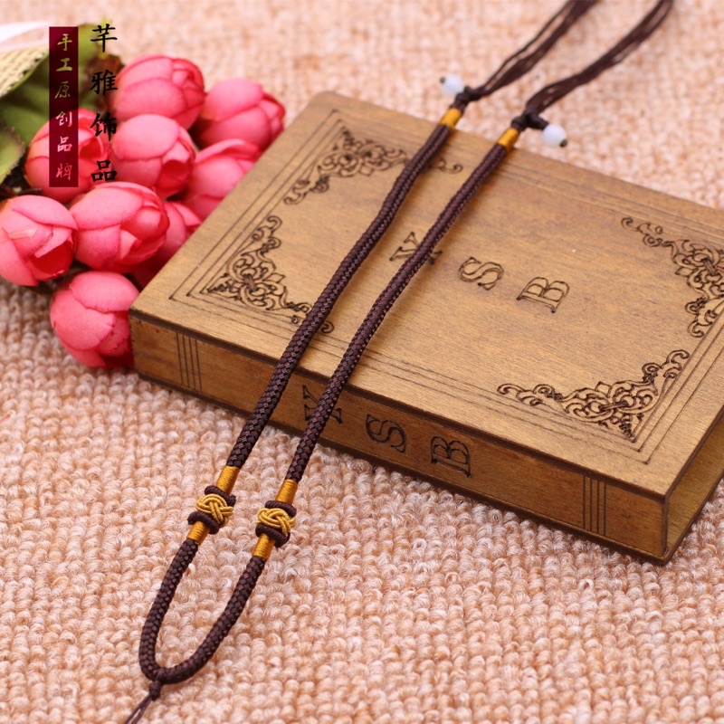 Dây dù đen đốt vàng (1 dây) - MH832