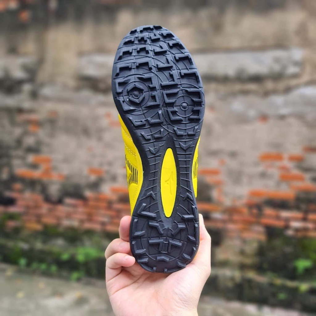 Giày Bóng Đá, Giày Mizuno Neo 3 Màu Vàng Đế Đen