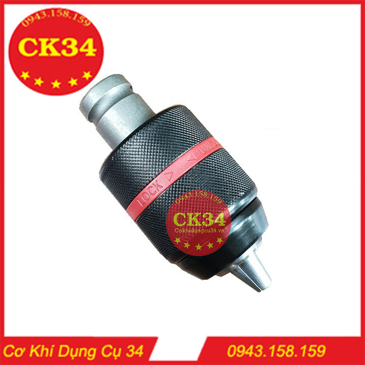 Đầu kẹp mũi khoan lock - unlock 13mm cho máy bulong 1/2