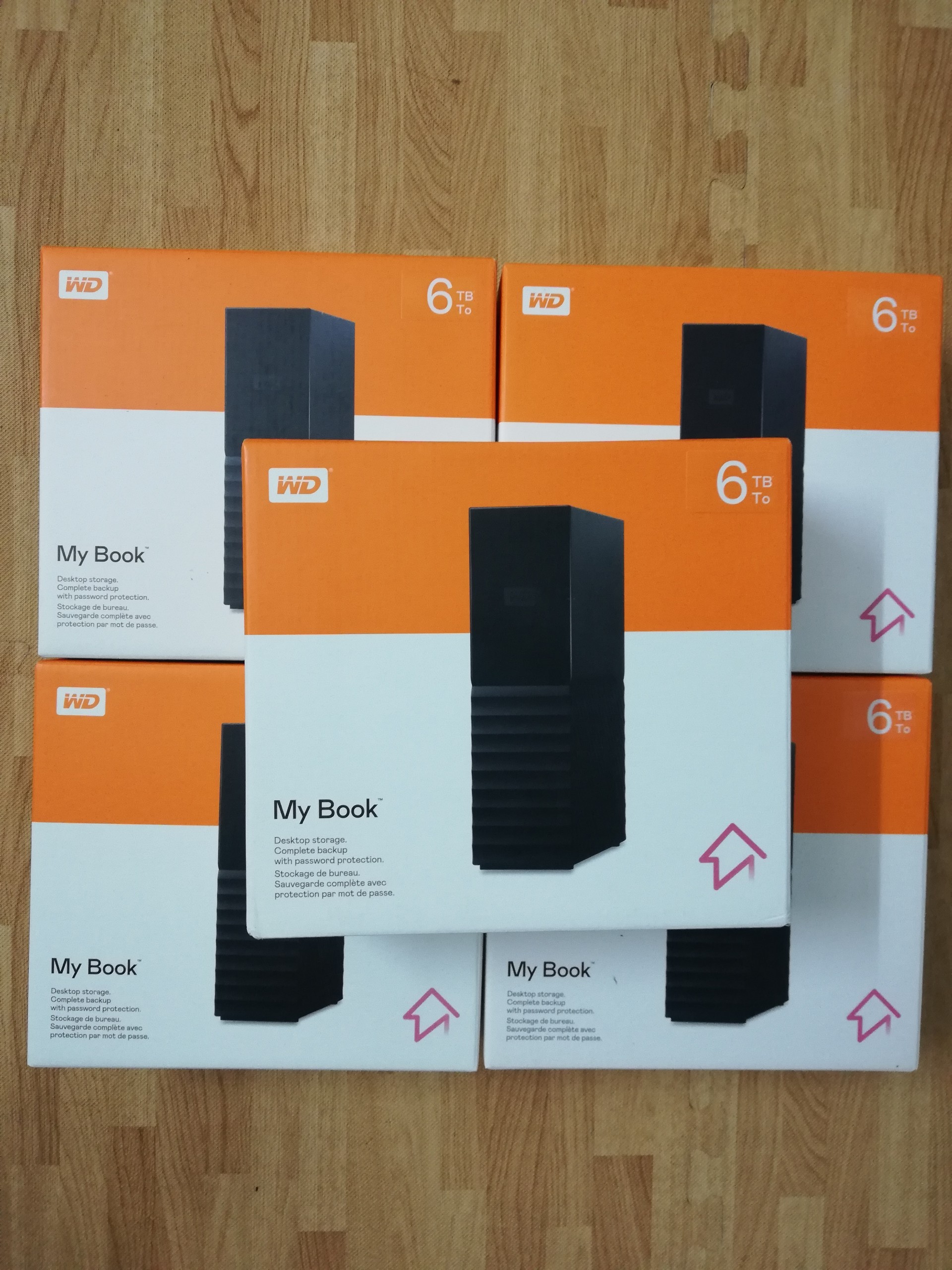 [HCM]Ổ cứng di động WD My Book 6TB usb 3.0