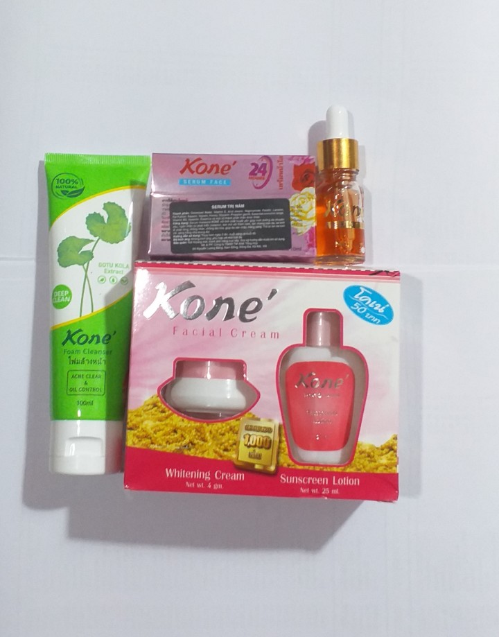 Set kem 3 món kone Thái lan dành cho da nám (kem. serum, srm)