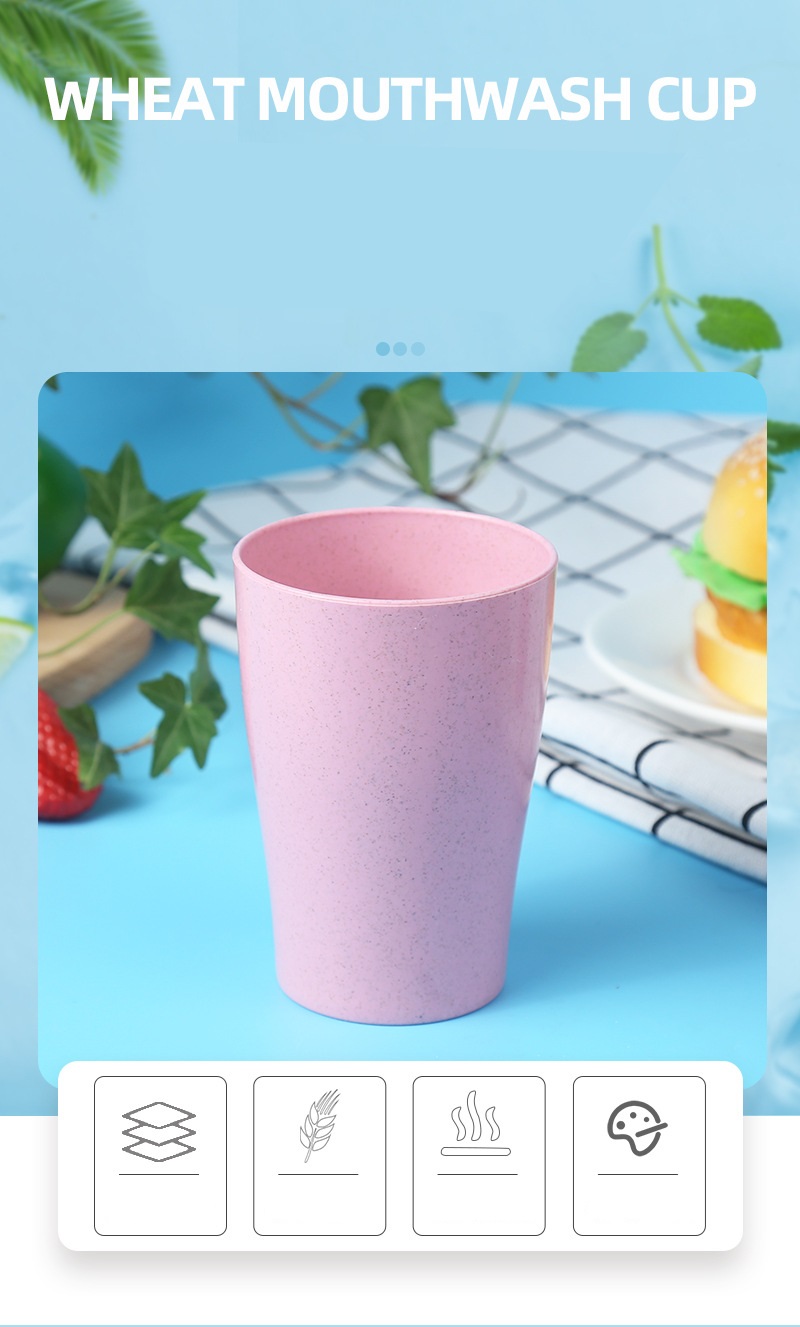 Cốc Nhựa Lúa Mạch Rẻ 300ml