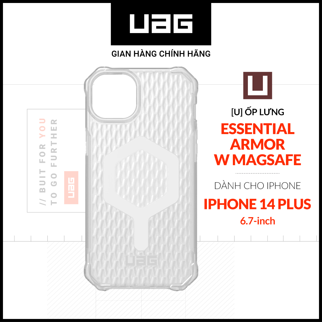 Ốp Lưng UAG Essential Armor Magsafe Cho iPhone 14 Plus [6.7 INCH]