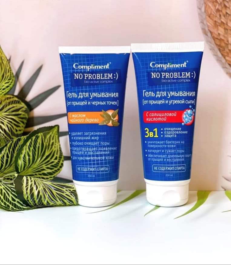 Sữa rửa mặt NO PROBLEM Compliment Tea Tree 200ml, loại Teatree