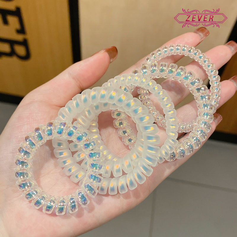 Nữ giới cầu vồng tinh tế vòng tròn tóc Hàn Quốc