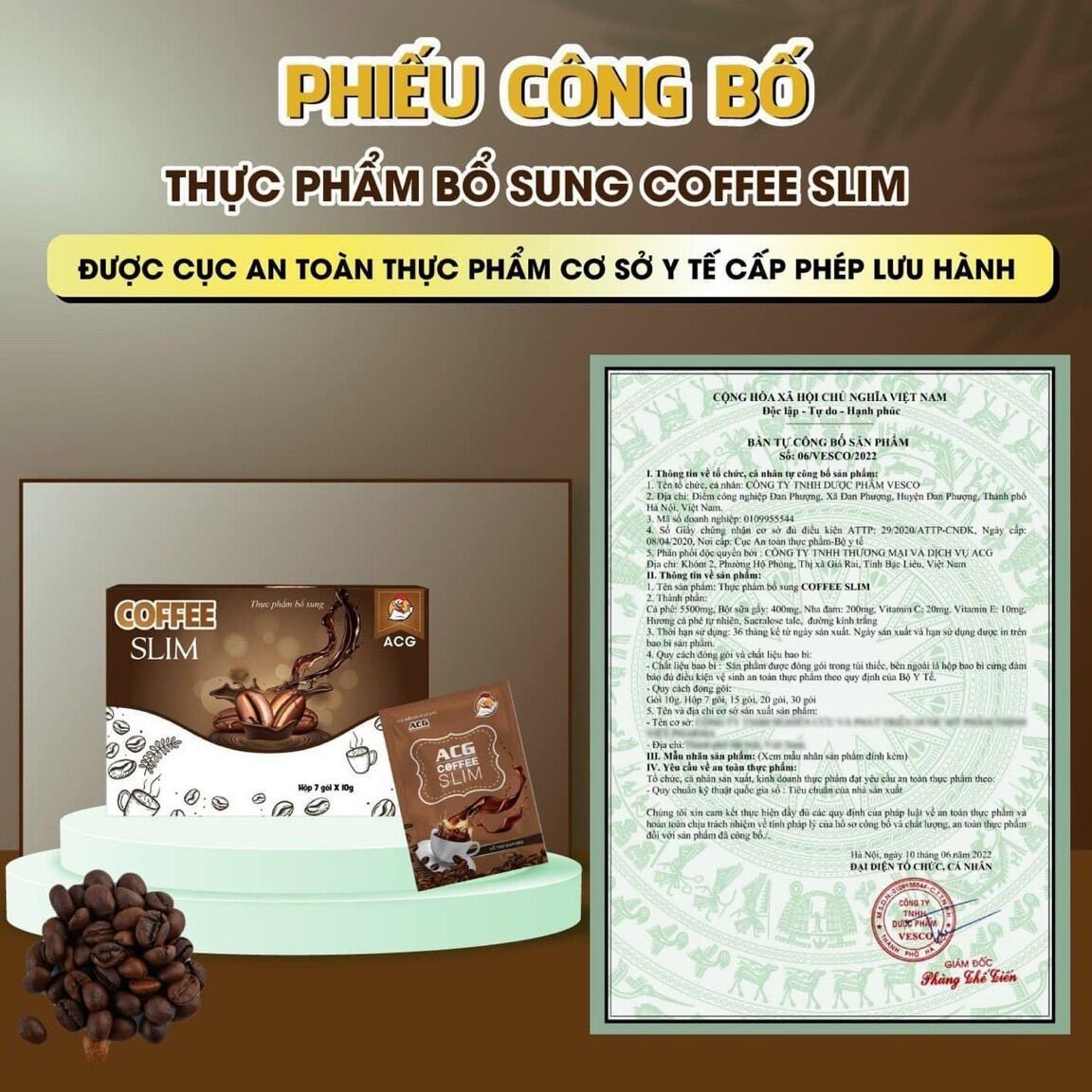 Giảm cân EMO COFFEE SLIM