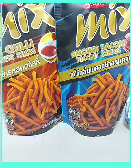 [HCM]Combo 2 gói Bánh que MIX Biscuits Sticks Thái Lan gói 60g