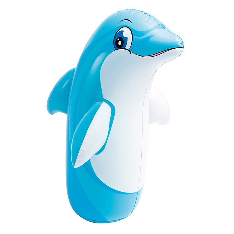 Lật đật bơm hơi hình con cá heo Intex 44669