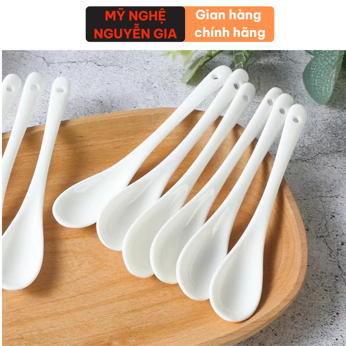 Muỗng cà phê thìa cafe sứ cao cấp