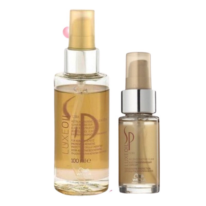 Tinh dầu dưỡng tóc Wella SP Luxe oil Reconstructive Elixir 100ml