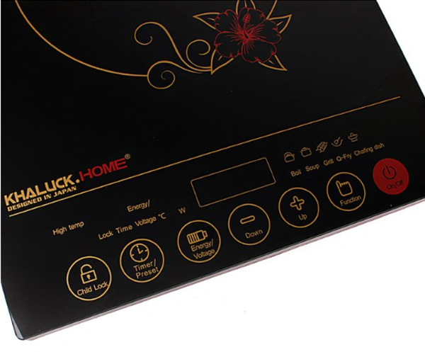 Bếp hồng ngoại Khaluck.home KL-196 (đen)