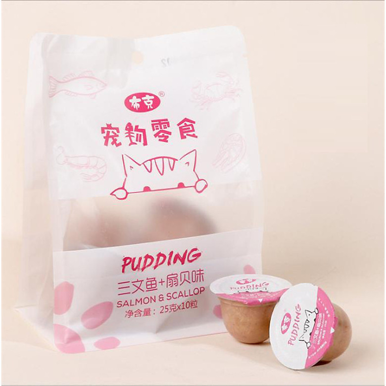 Pudding sữa dê cho mèo bổ sung canxi, dinh dưỡng