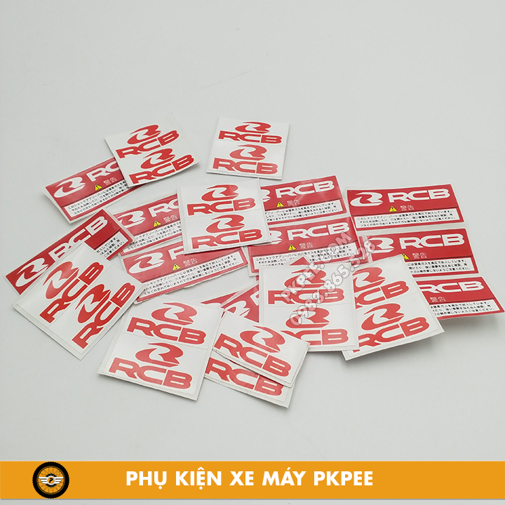 Bộ 4 Tem RCB Dán Phuộc